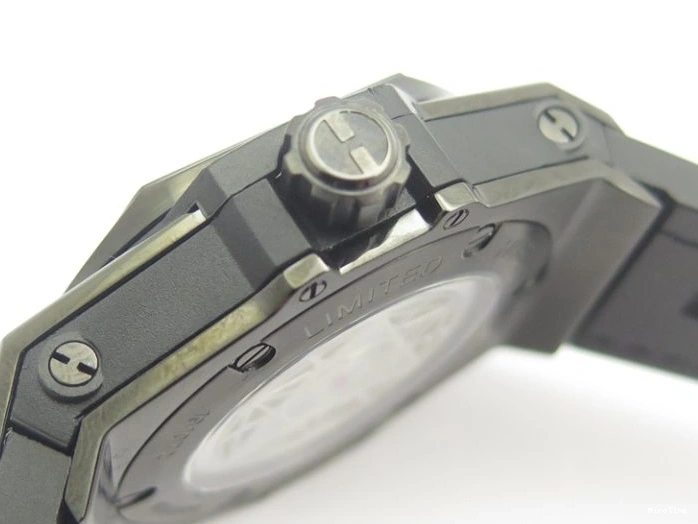 MIROTIME 0518 Supportive Portofino Automatic SS AF 1:1 Best Edition White Dial on Black Croco Leather Strap A 7184
